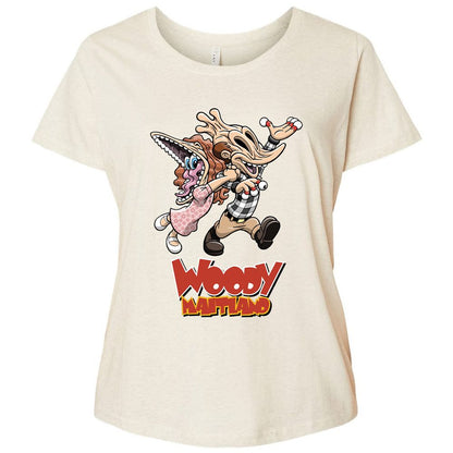 Ladies Curvy Jersey - PC5K29UW - Natural Heather - 8