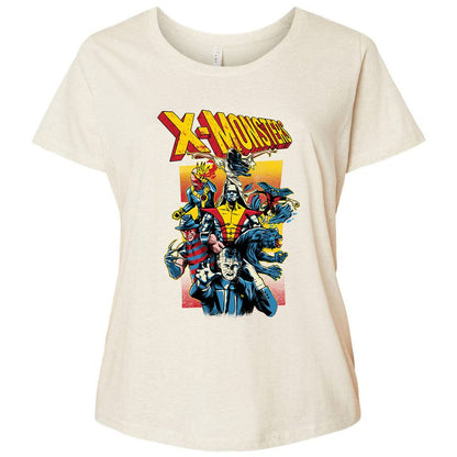 Ladies Curvy Jersey - AL3AB5Z1 - Natural Heather - 8