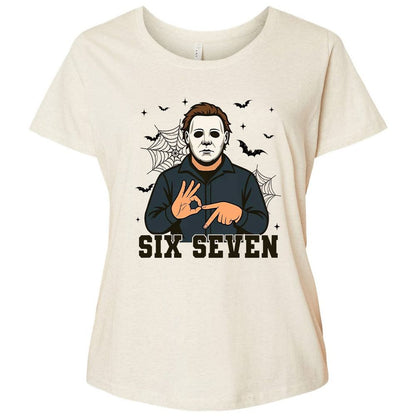 Ladies Curvy Jersey - E5P8YKAY - Natural Heather - 8