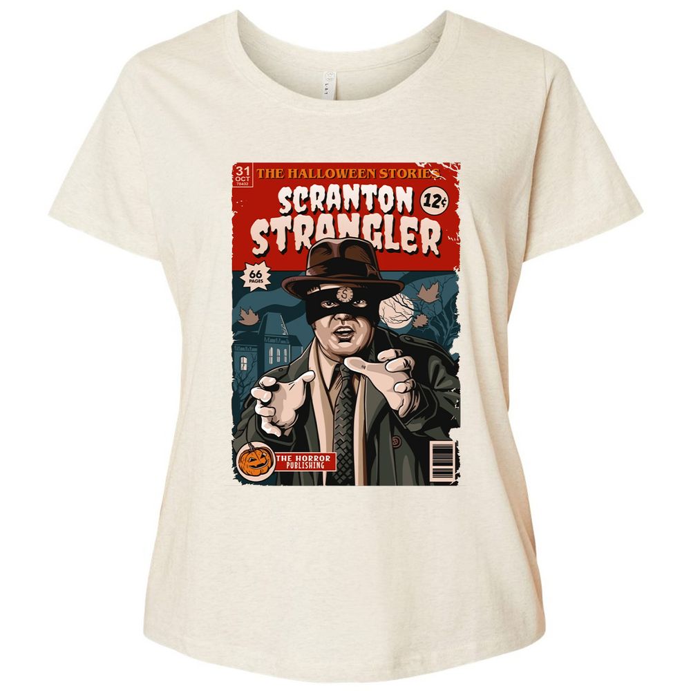 Ladies Curvy Jersey - QAT4GAZC - Natural Heather - 8