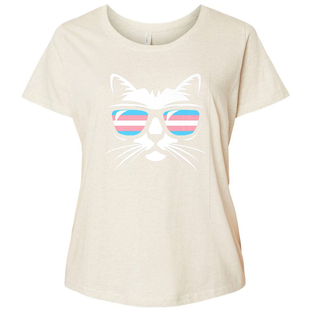 Ladies Curvy Jersey - 3YENGN1F - Natural Heather - 8