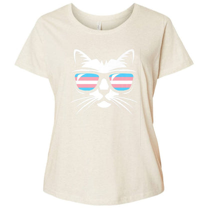 Ladies Curvy Jersey - 3YENGN1F - Natural Heather - 8