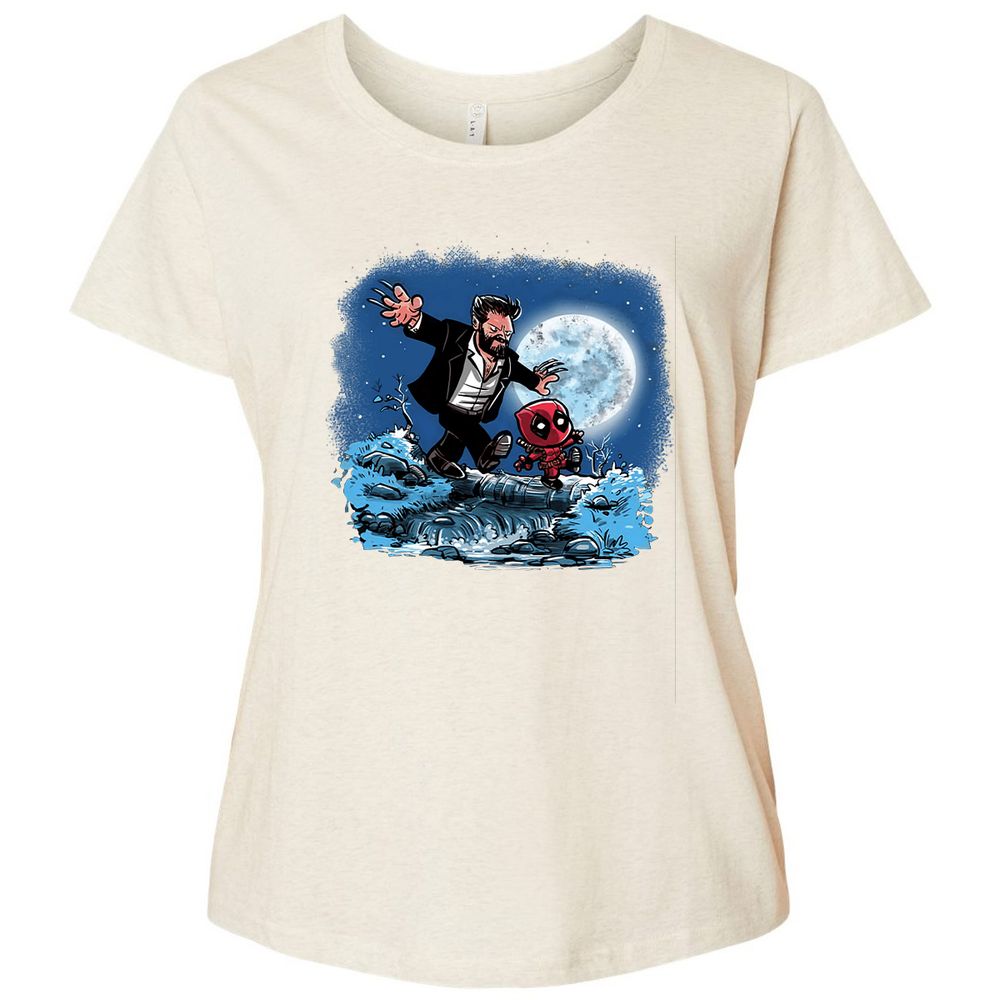 Ladies Curvy Jersey - 79XVN2CF - Natural Heather - 8