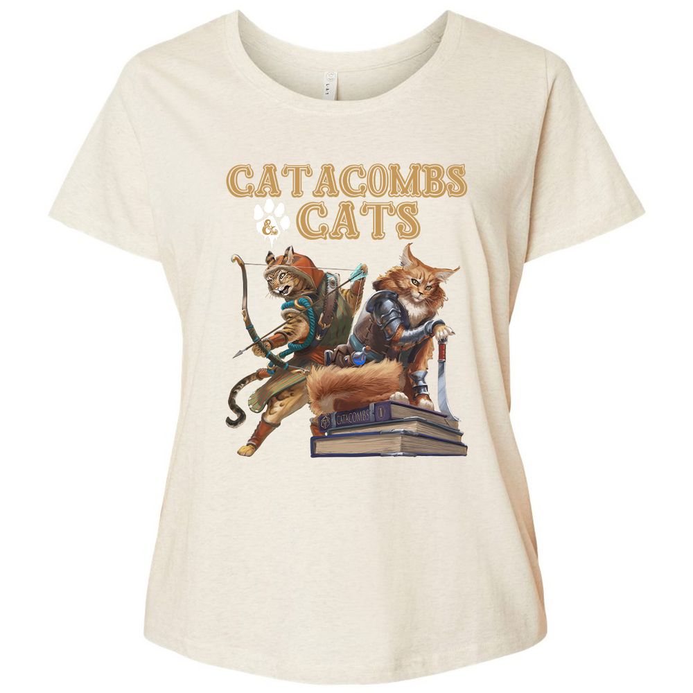 Ladies Curvy Jersey - N9M6X2CN - Natural Heather - 8