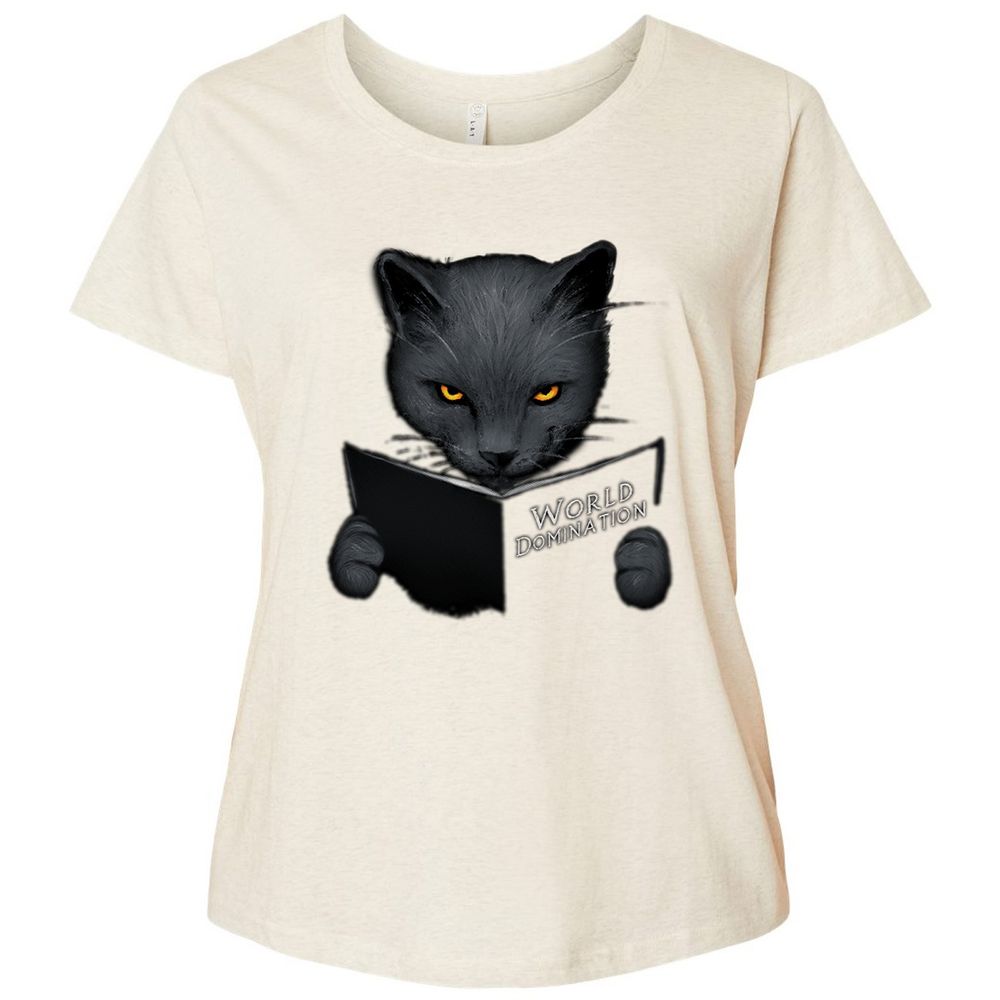 Ladies Curvy Jersey - V3WB8MY1 - Natural Heather - 8