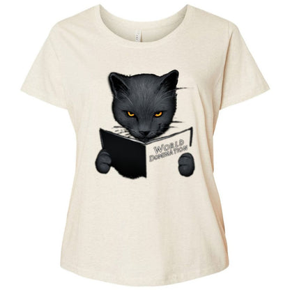 Ladies Curvy Jersey - V3WB8MY1 - Natural Heather - 8