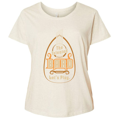 Ladies Curvy Jersey - DT58NGP3 - Natural Heather - 8