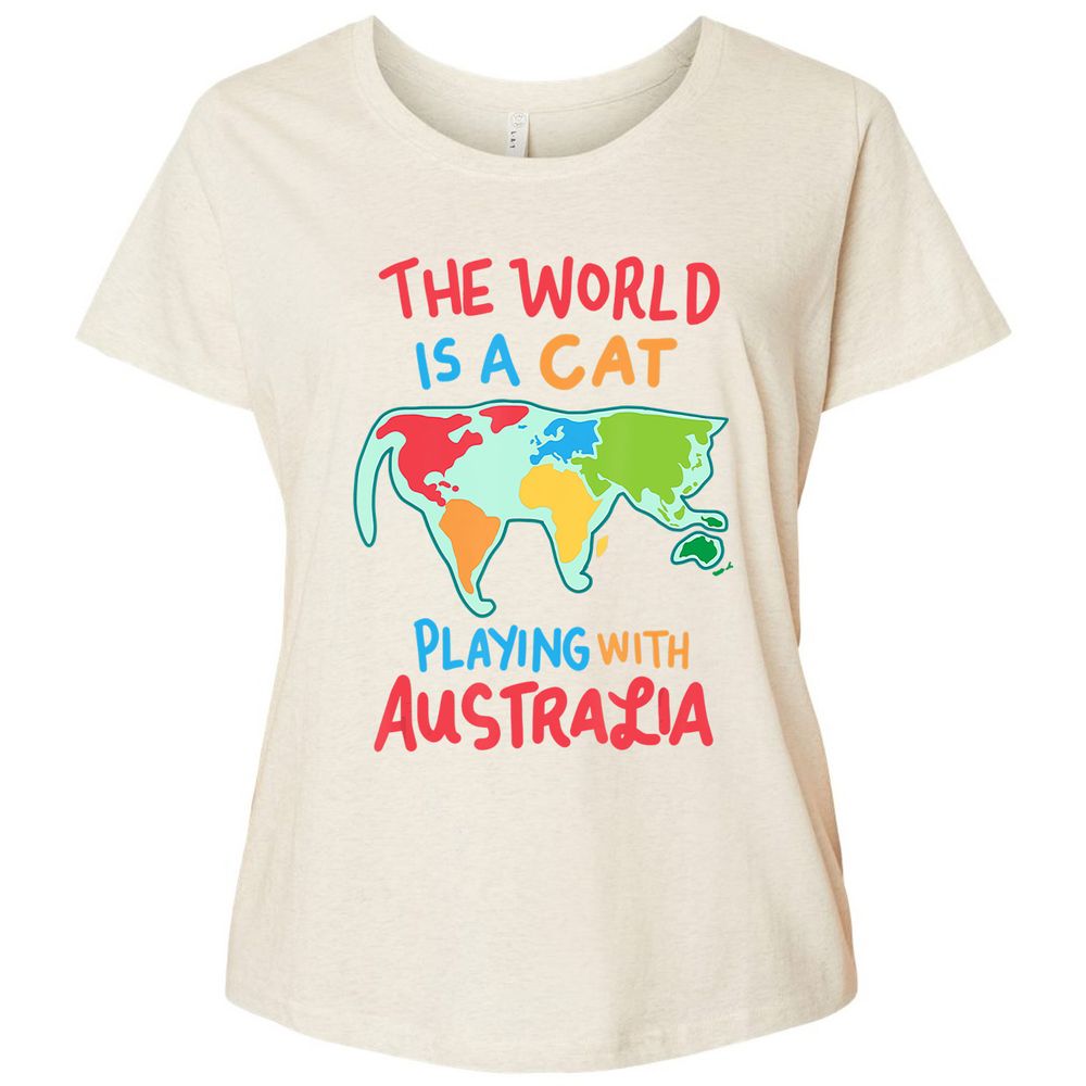 Ladies Curvy Jersey - TNAZFGUK - Natural Heather - 8