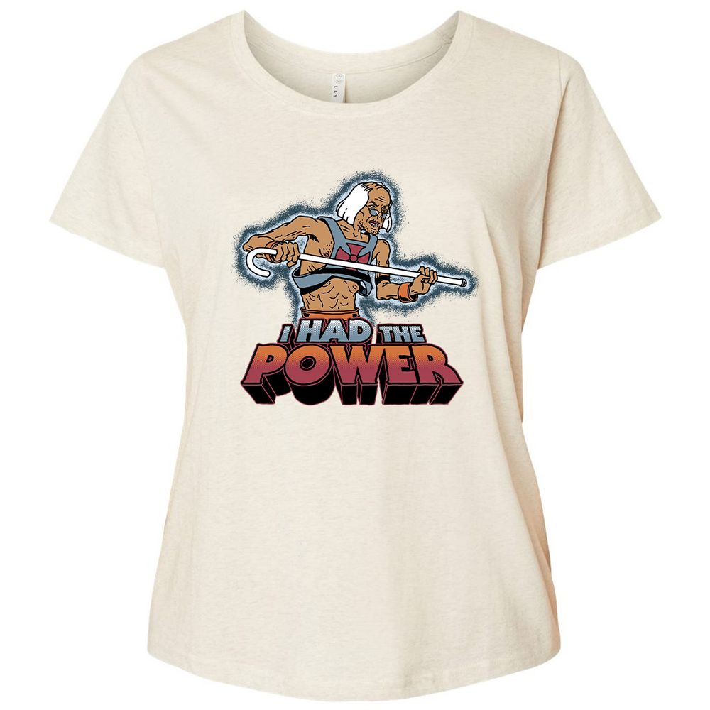 Ladies Curvy Jersey - RYSZYD7Z - Natural Heather - 8