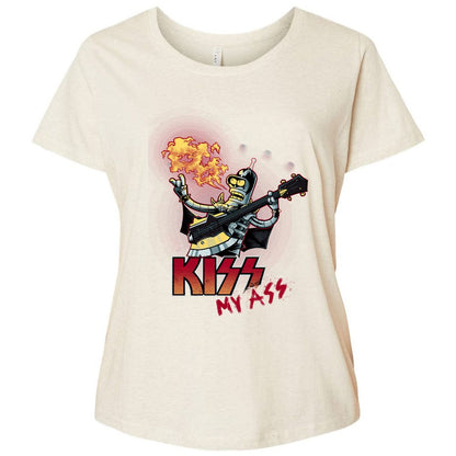 Ladies Curvy Jersey - LYT7GSEJ - Natural Heather - 8