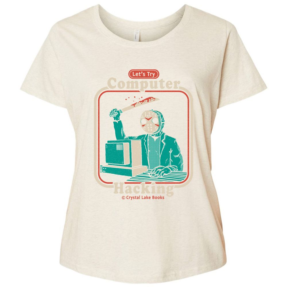 Ladies Curvy Jersey - NFM9V4Y7 - Natural Heather - 8