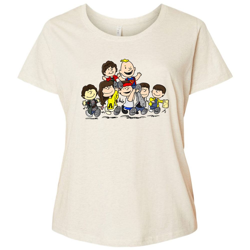 Ladies Curvy Jersey - WSK1EF8N - Natural Heather - 8