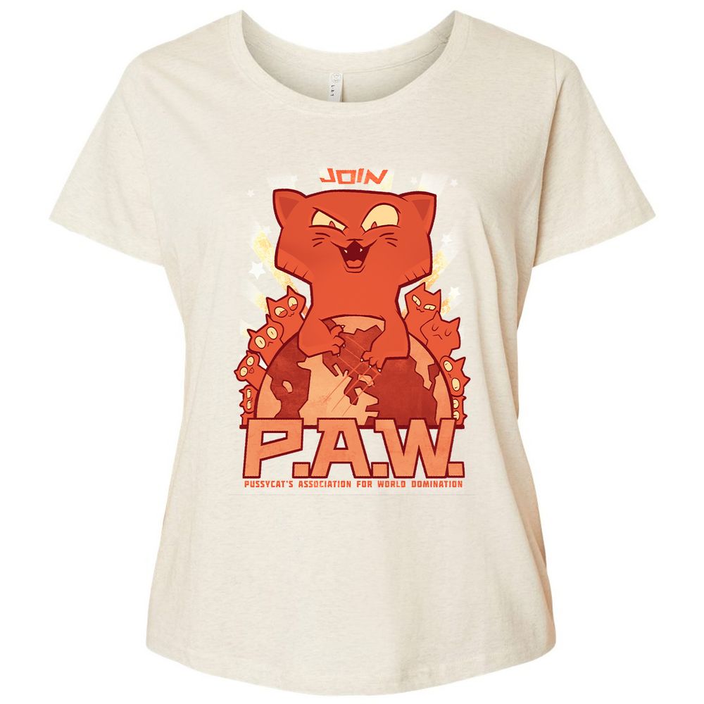 Ladies Curvy Jersey - PY6CKXXW - Natural Heather - 8