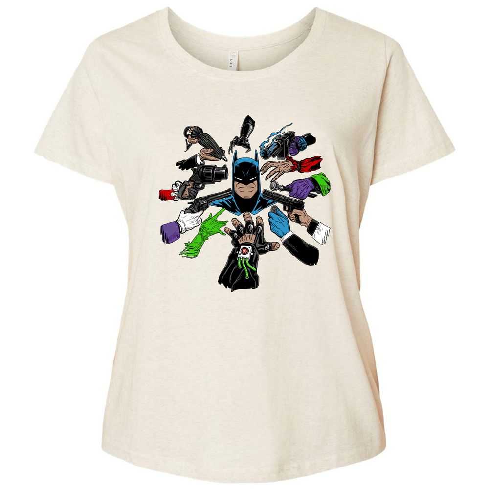 Ladies Curvy Jersey - 5XT1LHER - Natural Heather - 8