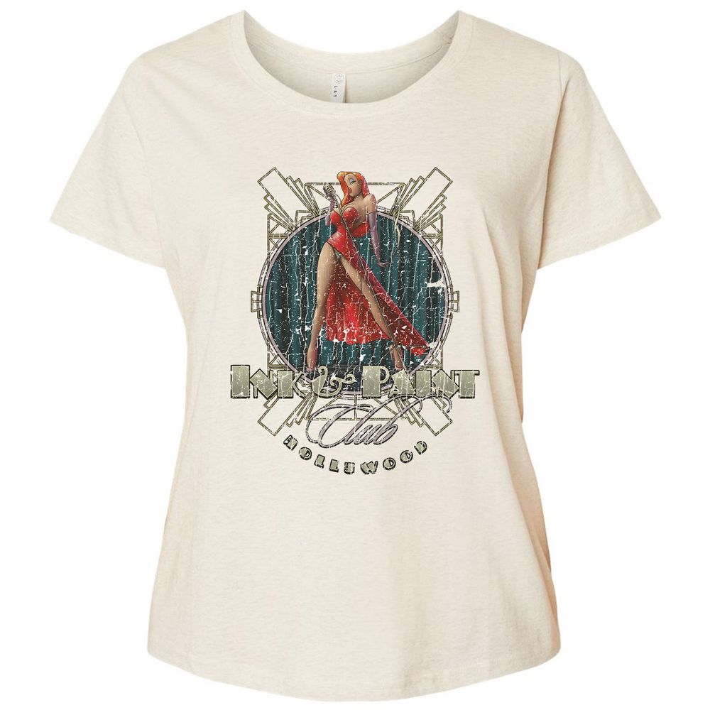 Ladies Curvy Jersey - WF7SF5FG - Natural Heather - 8