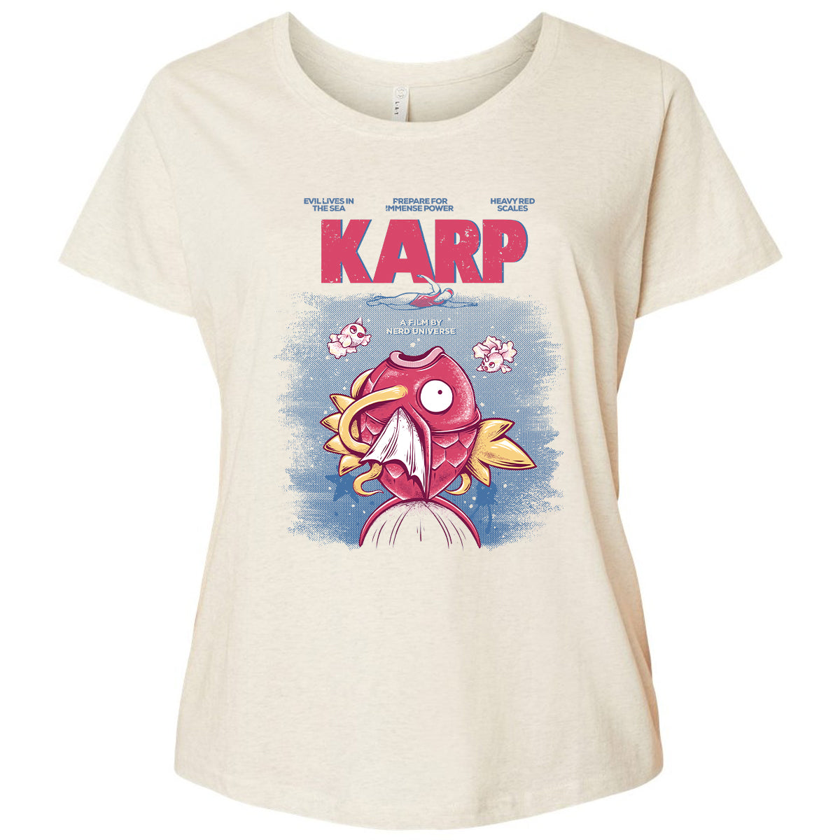 Ladies Curvy Jersey - G4WTNXFJ - Natural Heather - 8