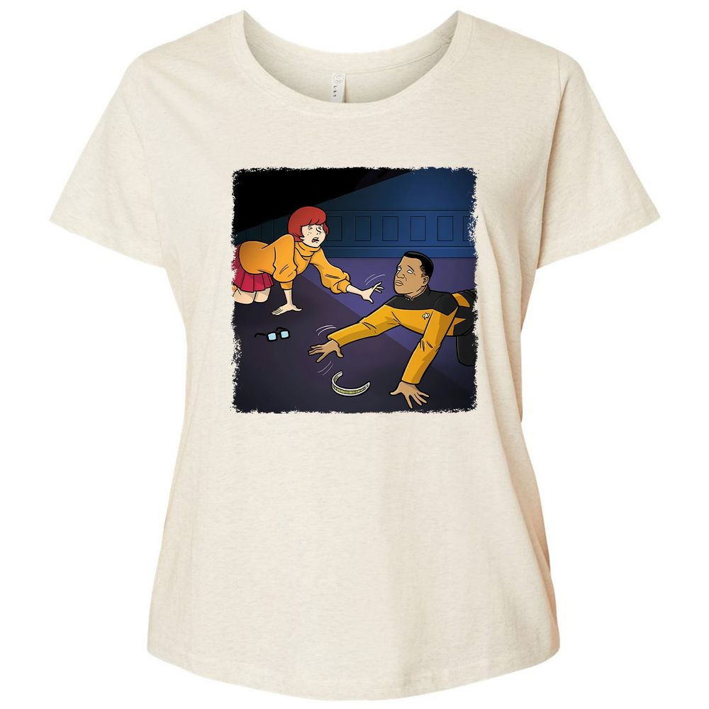 Ladies Curvy Jersey - BZBZKLEA - Natural Heather - 8