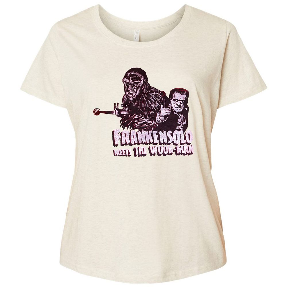 Ladies Curvy Jersey - H1ZUNB7D - Natural Heather - 8