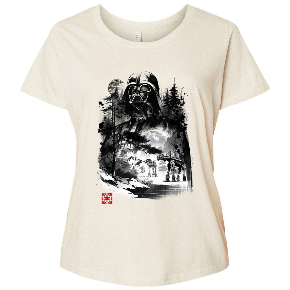 Ladies Curvy Jersey - AWRL56TN - Natural Heather - 8