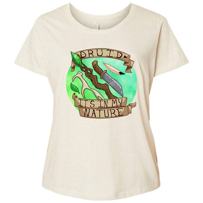 Ladies Curvy Jersey - NADKHU3S - Natural Heather - 8