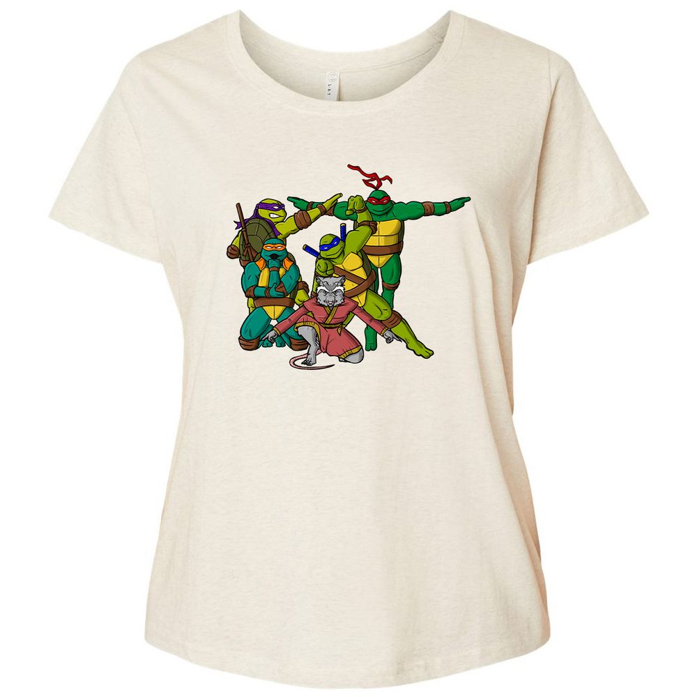 Ladies Curvy Jersey - BF4CA9UH - Natural Heather - 8