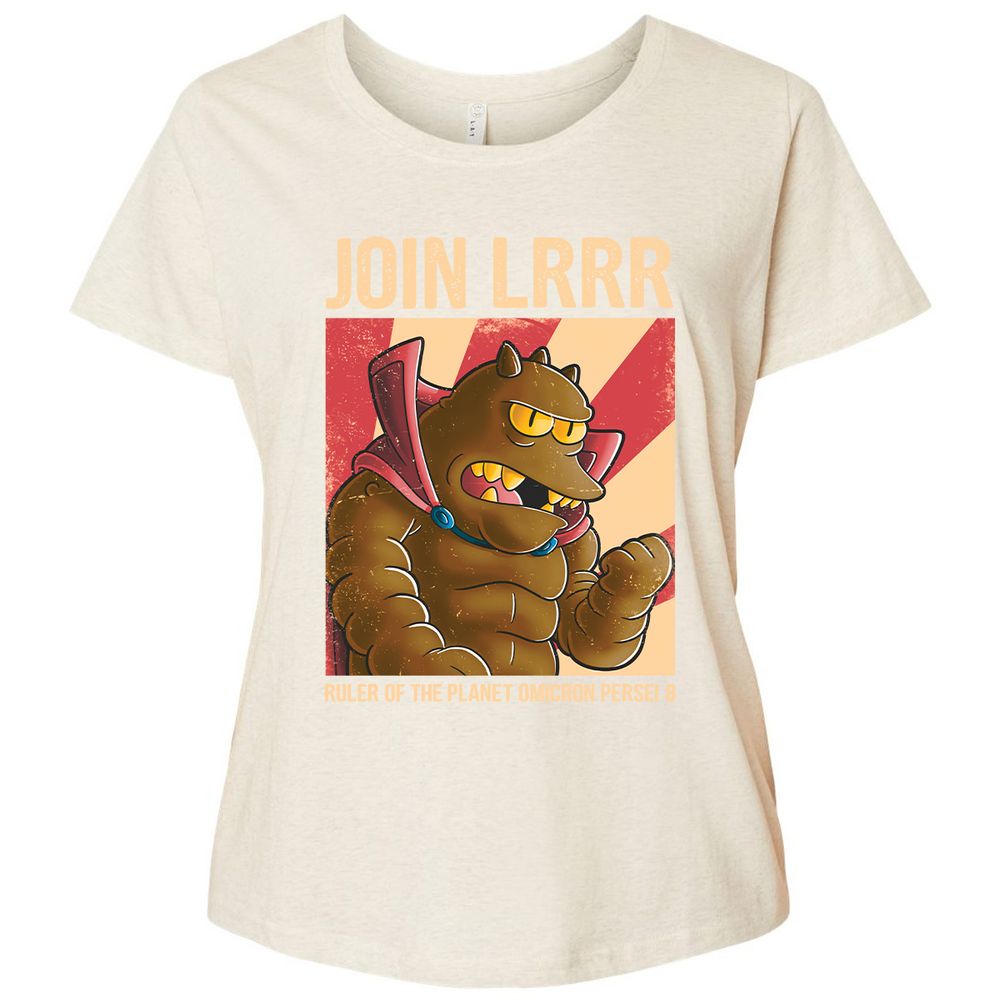 Ladies Curvy Jersey - 2CMAV2JH - Natural Heather - 8