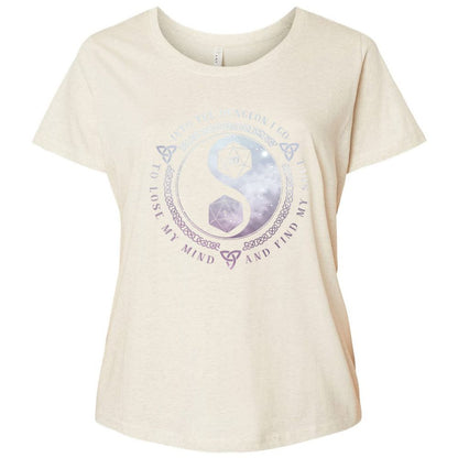 Ladies Curvy Jersey - GKKT5F8L - Natural Heather - 8