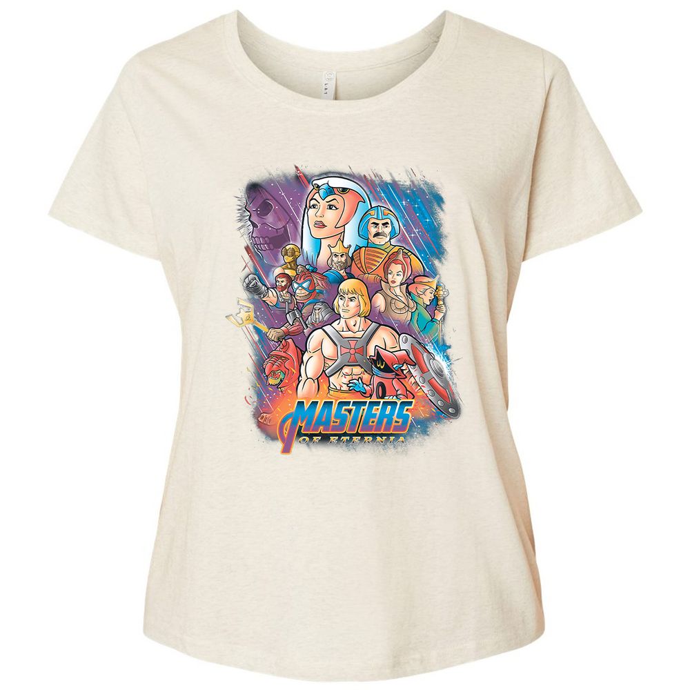 Ladies Curvy Jersey - GL77CBFC - Natural Heather - 8