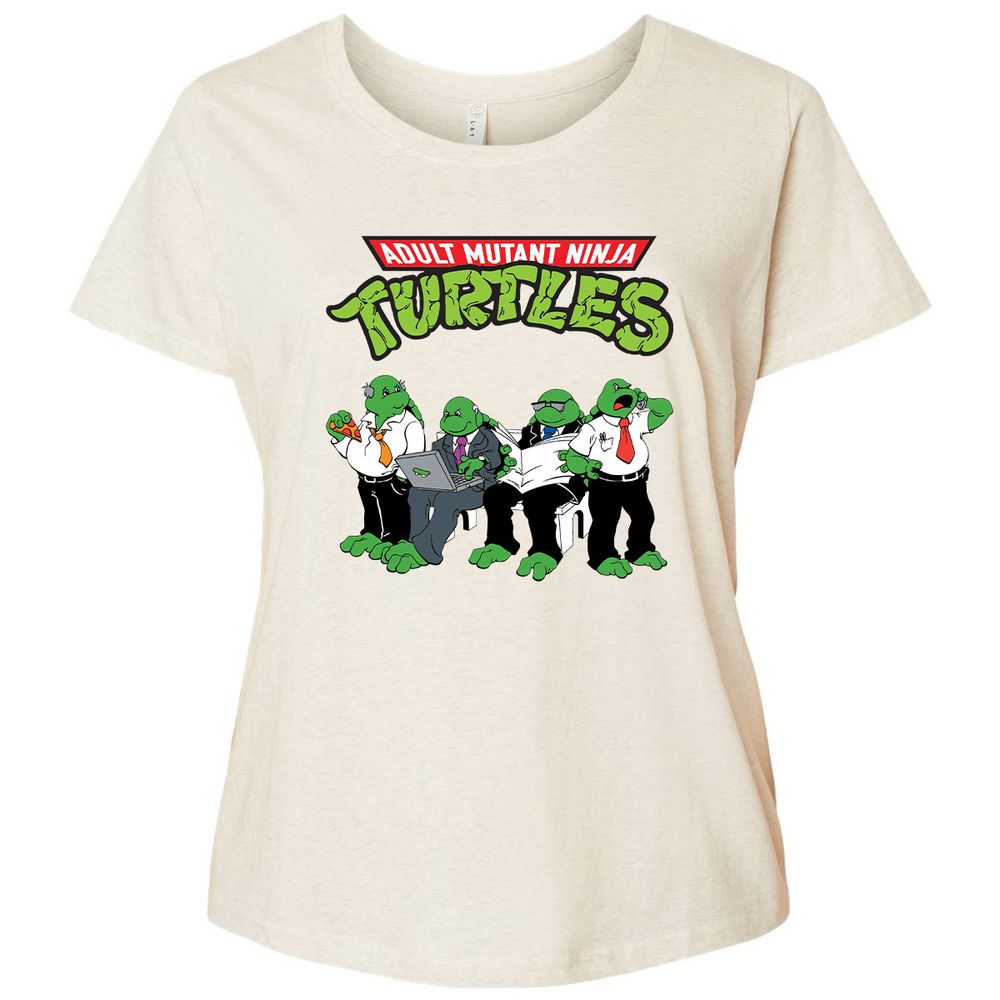 Ladies Curvy Jersey - 7YCZK5W6 - Natural Heather - 8