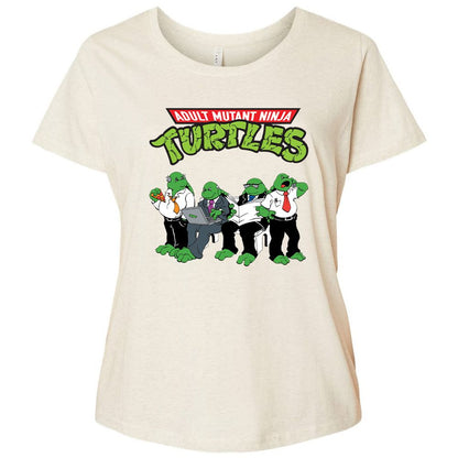 Ladies Curvy Jersey - 7YCZK5W6 - Natural Heather - 8