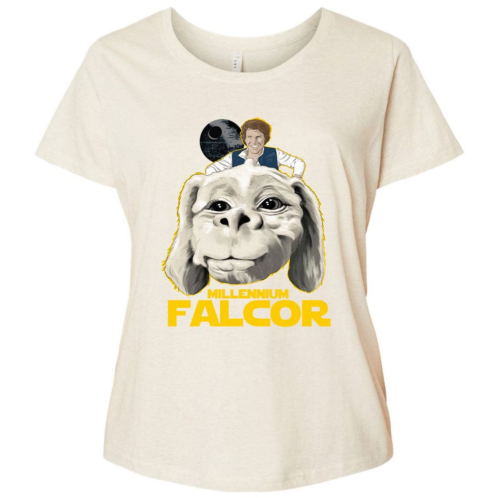 Ladies Curvy Jersey - TTU3N15P - Natural Heather - 8