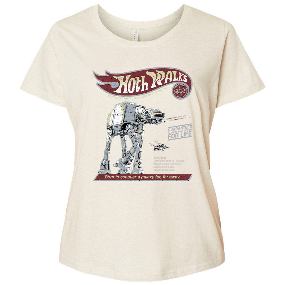 Ladies Curvy Jersey - MQUKS3VD - Natural Heather - 8