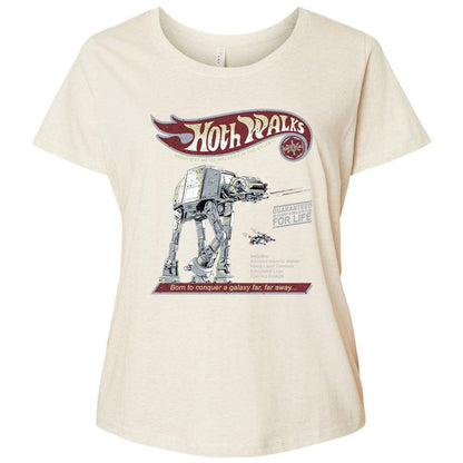 Ladies Curvy Jersey - MQUKS3VD - Natural Heather - 8