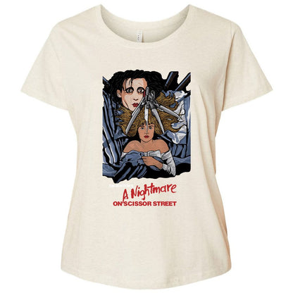 Ladies Curvy Jersey - B89M5VJZ - Natural Heather - 8