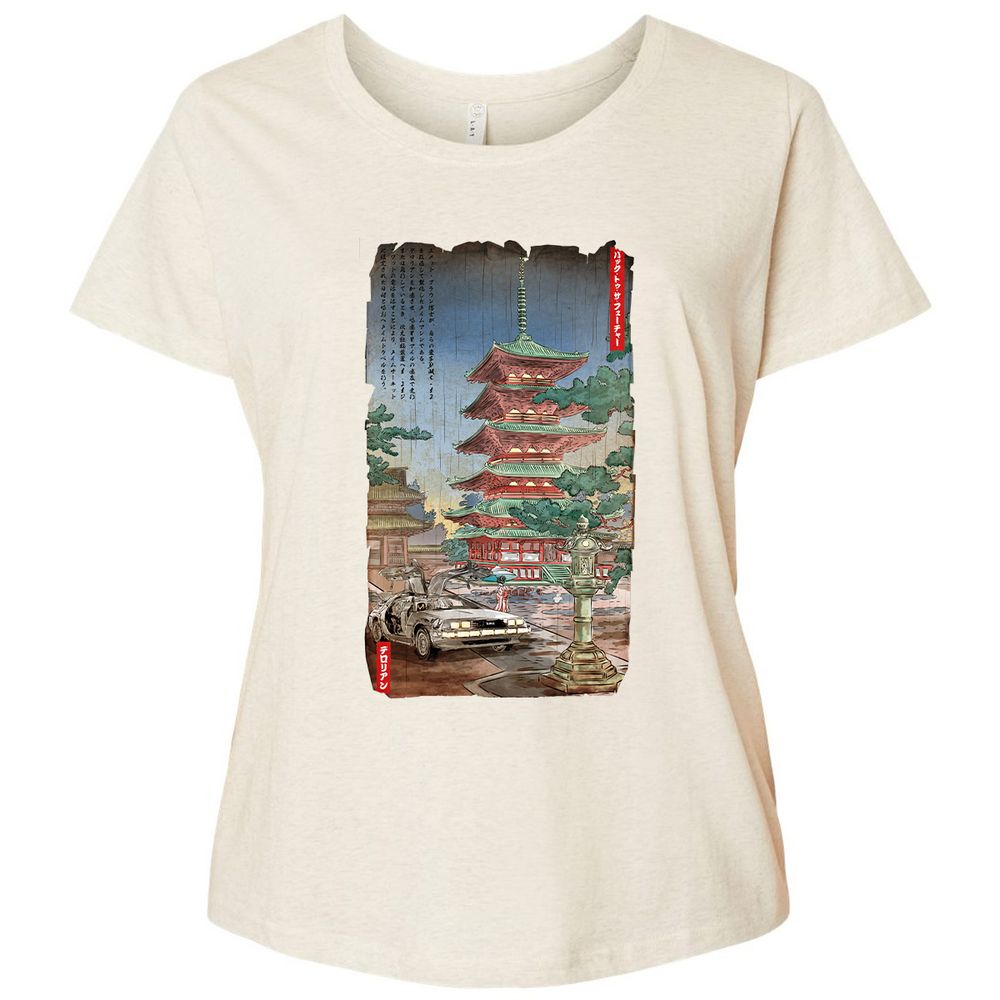 Ladies Curvy Jersey - 877KQZD7 - Natural Heather - 8