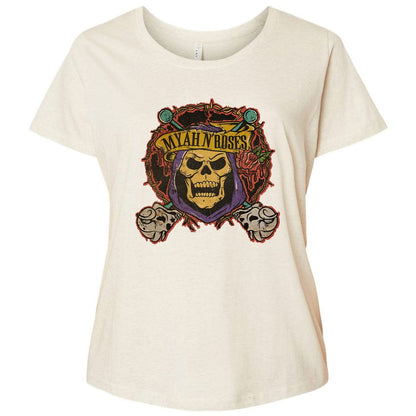 Ladies Curvy Jersey - 5H7RJ79B - Natural Heather - 8