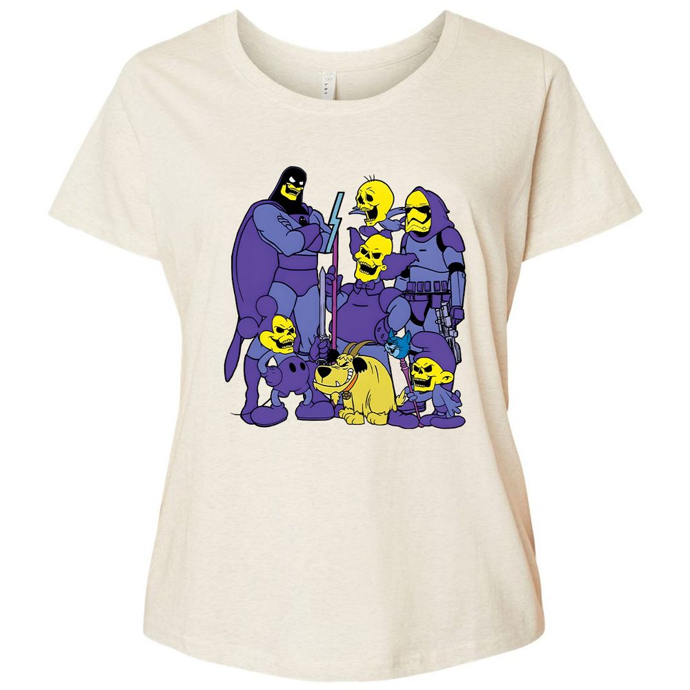 Ladies Curvy Jersey - FDDQD3QQ - Natural Heather - 8