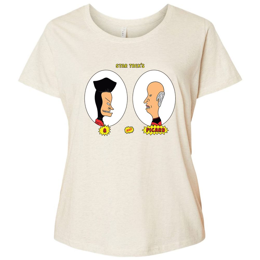 Ladies Curvy Jersey - GBCBCL29 - Natural Heather - 8