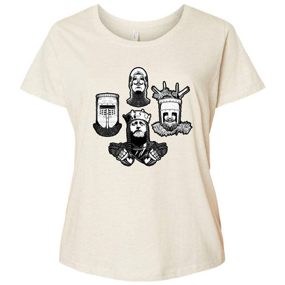 Ladies Curvy Jersey - BHK8J849 - Natural Heather - 8