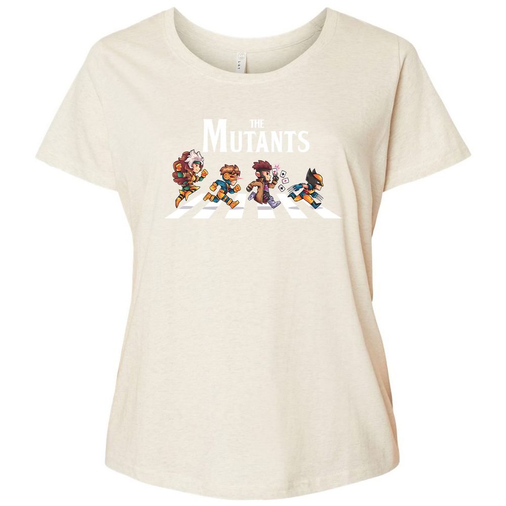 Ladies Curvy Jersey - XARCKSZG - Natural Heather - 8