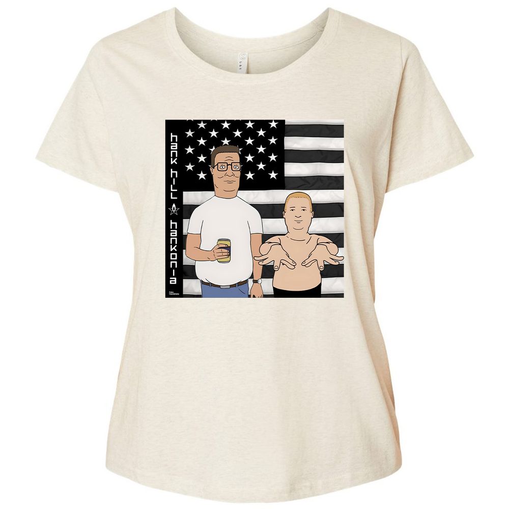 Ladies Curvy Jersey - ZNHCZSK5 - Natural Heather - 8