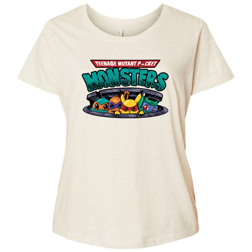 Ladies Curvy Jersey - 5Z72GRTS - Natural Heather - 8