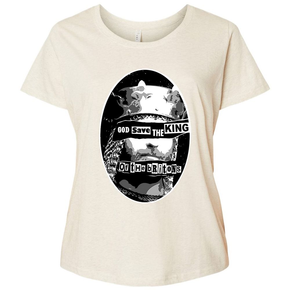 Ladies Curvy Jersey - AM96DJAZ - Natural Heather - 8