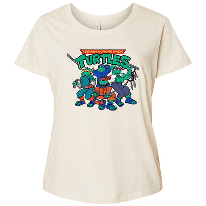 Ladies Curvy Jersey - GTM2TKMW - Natural Heather - 8