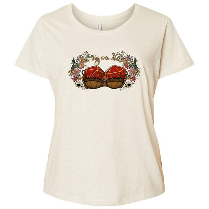 Ladies Curvy Jersey - A1S7LCDT - Natural Heather - 8