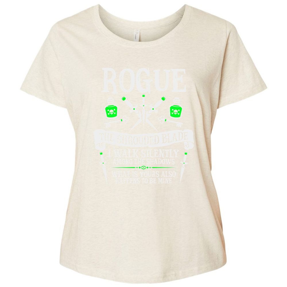 Ladies Curvy Jersey - TR3L1KQQ - Natural Heather - 8