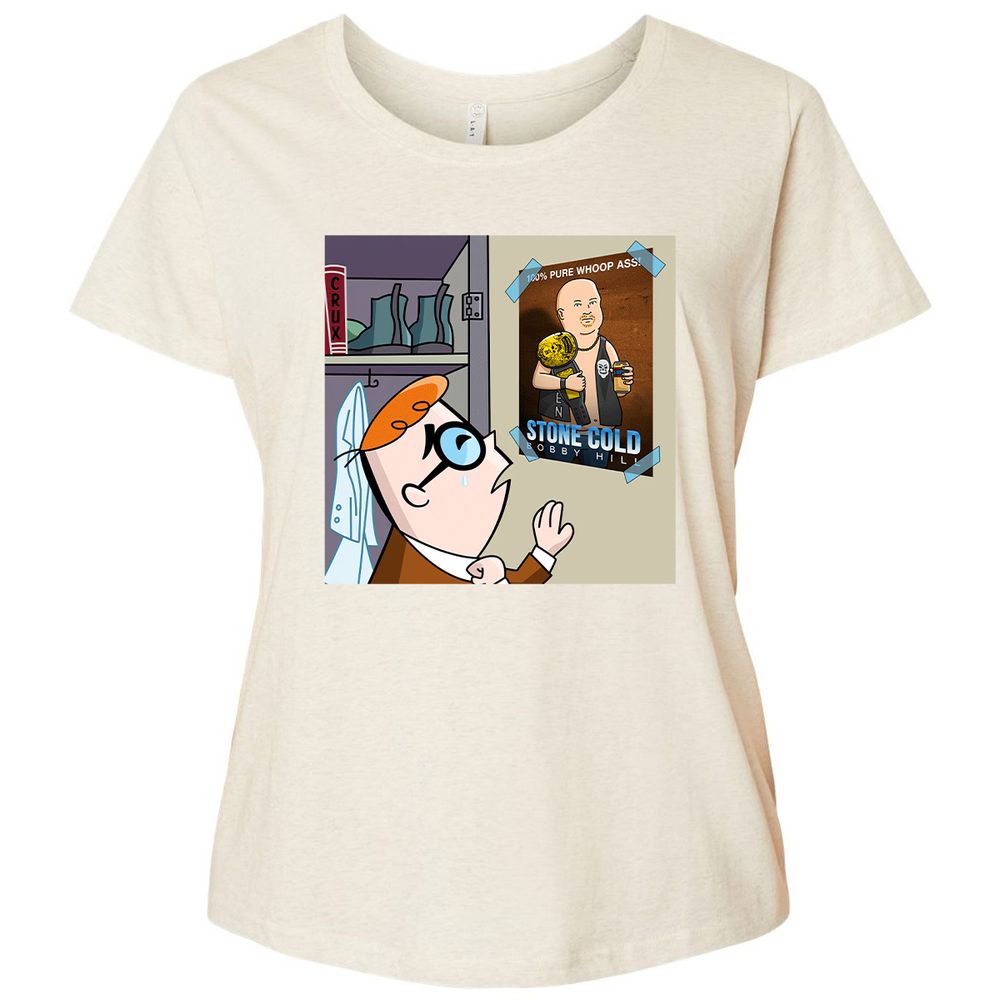 Ladies Curvy Jersey - 85NL2B7M - Natural Heather - 8