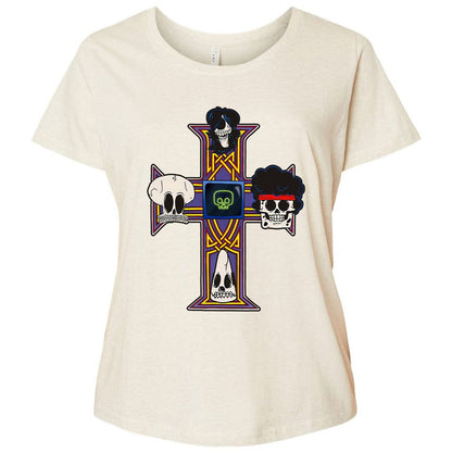 Ladies Curvy Jersey - CFHTS83V - Natural Heather - 8