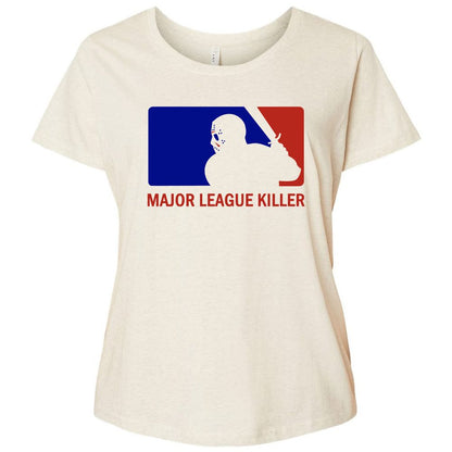 Ladies Curvy Jersey - QAAAL1KZ - Natural Heather - 8