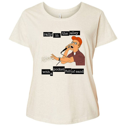 Ladies Curvy Jersey - 83RCZK9T - Natural Heather - 8